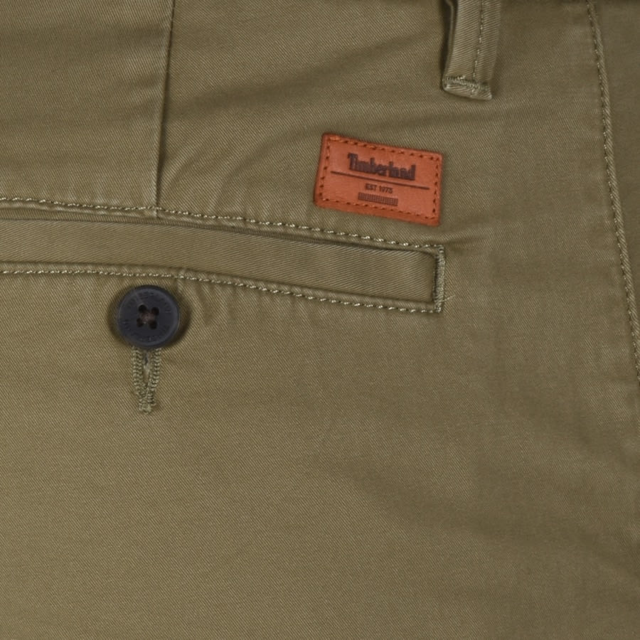 Alternative Image for ProductTimberland Twill Chino Shorts Green3